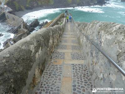 Reserva de la Biosfera Urdaibai - San Juan de Gaztelugatxe;pistas y senderos bastones para senderism